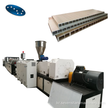 고품질 WPC PVC PVC 폼 도어 패널 프로필 압출 기계 라인 핫 판매